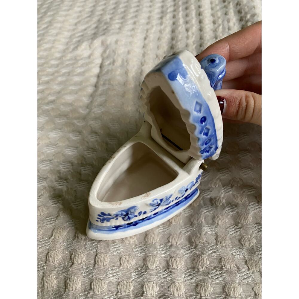 Antique Hand Painted Delfts Blue - Picture 3 of 5